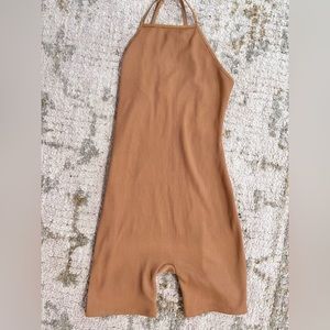 Brown romper